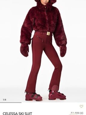 ISO Goldbergh Celessa Ski Suit in Burgundy - Size 8, 10, or 12